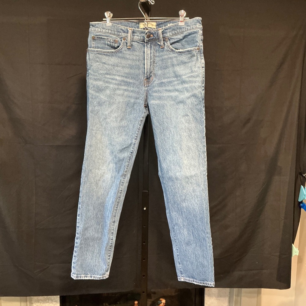 Madewell Jeans Relaxed Taper W32 L32 Blue Medium Wash Denim Pants
